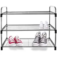 Orion Serie - Schoenenrek - 3-Lagen - Metaal - 65,5x30x54 cm