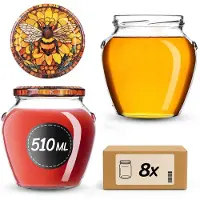 Kadax Amphorapot 82 mm 510 ml + deksel 82 mm ZY0000