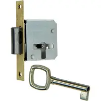 Mack Insteek meubelslot : 3 standen 30 mm 1stuk