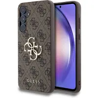 GUESS 4G Metal Logo Back Case - Geschikt voor Samsung Galaxy A55 (A556) - Bruin