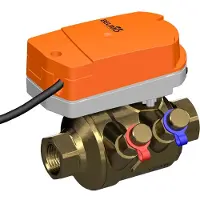 Belimo PI Zoneklep Rp3/4 Kvs0.98 100-240VAC 15s 2/3-punt 1Nm IP40 Meetpoorten C220QPT-F/CQD230A