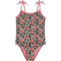 We fashion Badpak crème / groen / pink