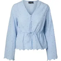 Pieces Blouse 'PCARMORINE' lichtblauw