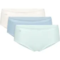 Sloggi Slip ' Originals Basic ' turquoise / lichtblauw / grijs gemêleerd