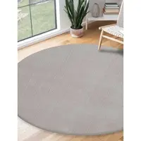 The Carpet Vloerkleed Relax round wasbare woonkamer tapijt modern antislip