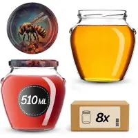 Kadax Amphora Jar fi82 510ml + deksel fi82 wz17 p