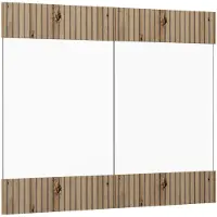 Vicco R-Line Keukenfront – 79.2 x 59 cm meubelfront voor de glazen hangkast Artisanaal eiken