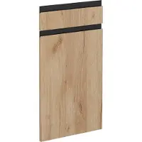 Vicco R-Line Keukenfront – 39.6 x 70.8 cm meubelfront voor de lade-onderkast Krachtige eik goud