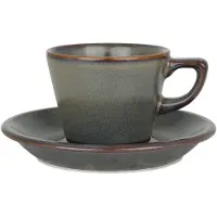 Bonna Gloire - Koffie kopjes & schotel - 180 cc - Porselein - set van 6