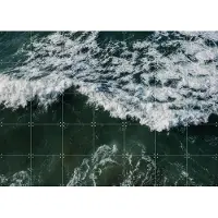 IXXI Water Waves, Photolovers - 140 x 100 cm - Grote wanddecoratie en posters - Abstract, Realisme, Fotografie, Minimalisme, Naturalisme, Slaapkamer