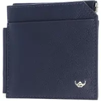 Golden Head Leren kaarthouder geldclip Capri Clip-Scheintasche 1960 Blau donkerblauw