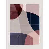 IXXI Graphic 196Y, Mareike Böhmer - 60 x 80 cm - Gratis ophangtool - Grote wanddecoratie en posters - Geometrische Kunst, Grafisch Ontwerp, Art Deco