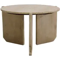 Giga Meubel Salontafel Simon Naturel Travertin 60cm