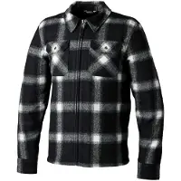 Rst Brushed Shirt Zwart Wit Geblokt Maat 48