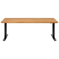 Kare design Bureau Smart Symphony eik zwart 200x100cm