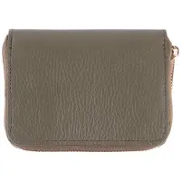 Giuliano basic portemonnee - Olijfgroen - Dames - Made in Italy