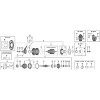 Shimano Sg-c6061-8cd Interne Montage