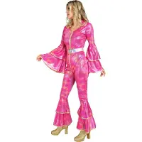 Widmann Get Into The Groove 70s Jumpsuit Roze - Vrouw