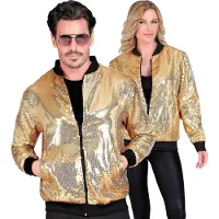 Widmann Bomberjack Pailletten Goud Glits And Glam
