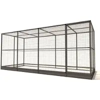 Glorenza Noa - Kattenren - Aluminium - Antraciet - 449x176x193 cm
