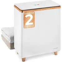 SereneLife Handdoek verwarmer - Elektrische Emmer Towel Warmer voor Spa en Badkamer - Past 2 grote Badhanddoeken, Automatische Uitschakelfunctie - Roségoud