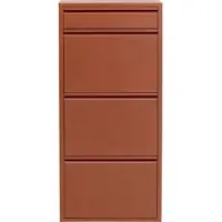Kare design Schoenenkast Caruso bruin 3+1 laden