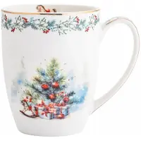 Altom Design Magia Świąt Porseleinen Mok 350ml - Feestelijk Design