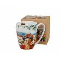 Duo Merkloos Mexicaanse Kunst Mok - Rood - New Bone China Porselein