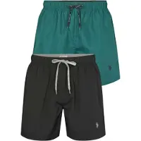 U.S. POLO ASSN. Zwemshorts ' UMAza ' zwart