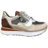 Footnotes 32.007 wijdte K Veterschoenen | Maat 41 Dames Beige