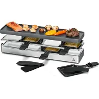 Core Gourmetstel 4 personen - Gourmetstellen - Gourmet - Zilver - 44cm x 14cm x 11cm