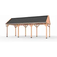 Westwood Douglas overkapping zadeldak, 750 x 300, Ruiter Plus