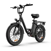 SmartAI 20 inch Elektrische fiets(155-195 cm) - 48V 13Ah Verwisselbare Accu tot 100KM -250 W motor - 20inch - LCD Scherm - 25 km/u - 7 Versnellingen - Elektrische Fietsen voor Heren en Dames - Groente Zwart