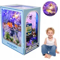 DIY Onderwater Wereld Book Nook LED Kit - Knutselen voor Kinderen