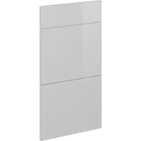 Vicco R-Line Keukenfront – 39.6 x 70.4 cm meubelfront voor de onderkast met lades Wit Hoogglans
