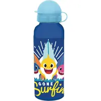Baby Shark Aluminium Drinkfles - 520 ml. - Blauw
