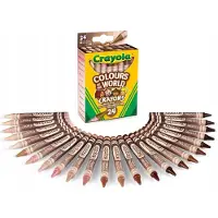 Crayola Colors of the World Wascootjes - 24 levendige kleuren