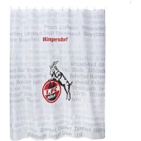 1. FC Köln Duschvorhang Veedel 180X200 cm 4030232 White