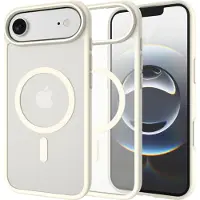 Just in Case ArmorElite Military MagSafe iPhone 17 Air beschermhoes, ivoor