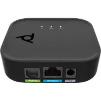 HP ATA 400 1FXS VP VoIP-adptr SIP Nee, Powerbank, Zwart
