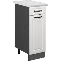 Vicco R-Line Keukenonderkast – 30 cm WB Marmer Wit Landhuis