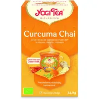 Yogi tea Biologisch Thee Curcuma Chai 17 Stuks