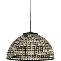 Steinhauer Hanglamp Nox Light met bamboe kap Ø60cm