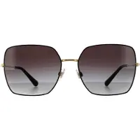 Dolce&Gabbana zonnebril DG2242 13348G Zwart goud zwart grijze gradiënt