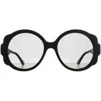 Chloé Round Dames Mat Zwart Grijs CH0120s