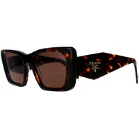 Prada PR08YS 01V8C1 honing havana donkerbruine zonnebril