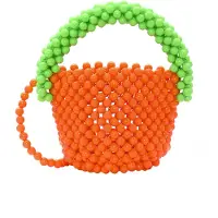 Mymo Handtas groen / oranje