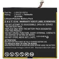123accu Blackview Li30132125FH accu (3.8 V, 7650 mAh, huismerk)