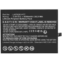 123accu Blackview Li676281HTT accu (3.85 V, 5250 mAh, huismerk)