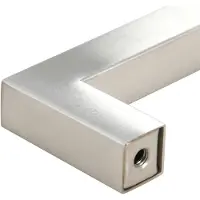 vidaXL Handvatten 10 st 64 mm roestvrij staal zwart